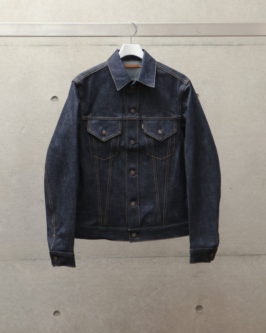Selvedge Denim Trucker Jacket 3 INDIGO