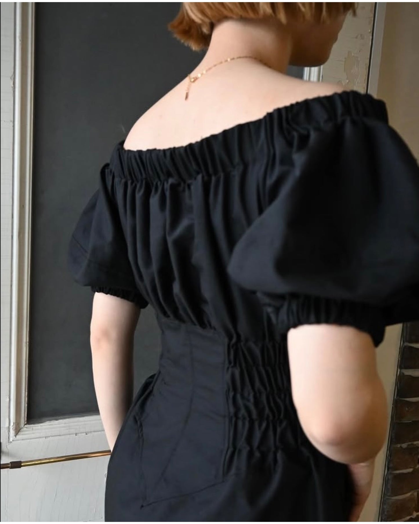 OFF-SHOULDER JUMPSUITS