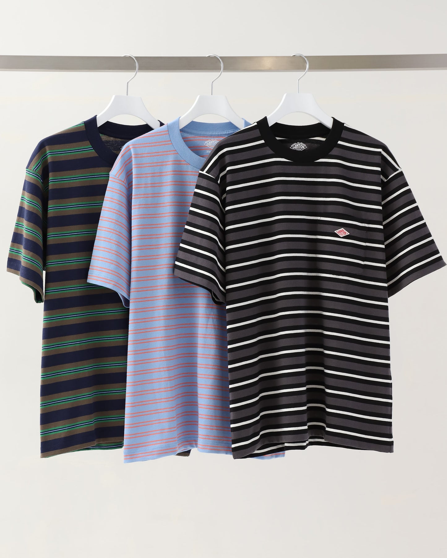 MEN'S BORDER POCKET T-SHIRT