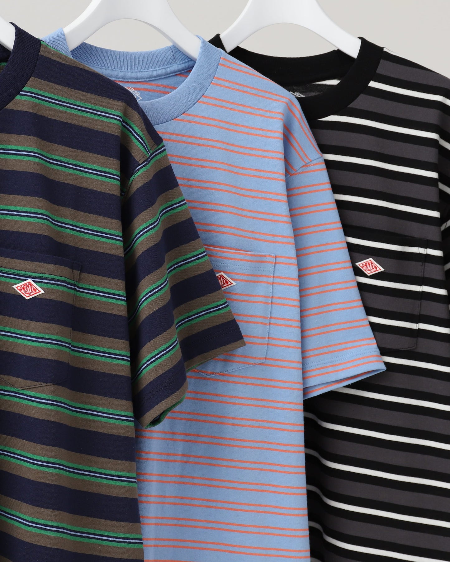 MEN'S BORDER POCKET T-SHIRT