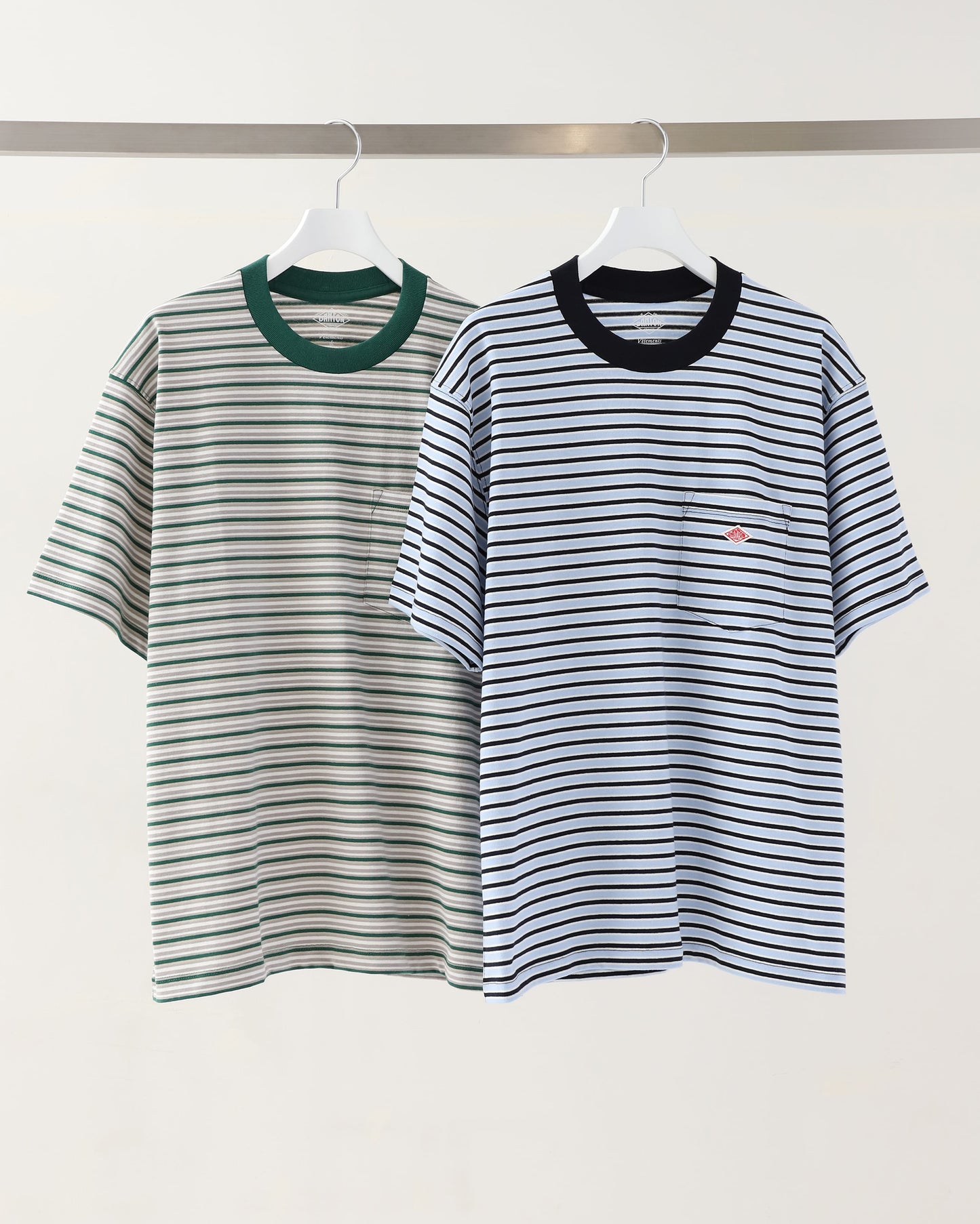 MEN'S BORDER POCKET T-SHIRT