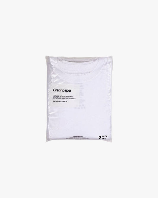 2-Pack Crew Neck Tee WHITE
