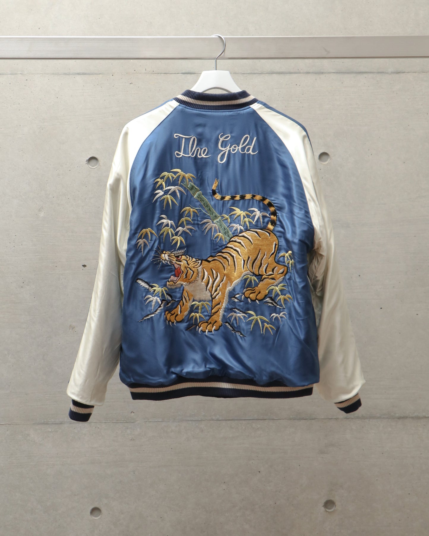 WOOL MELTON × AGETATE SOUVENIR JACKET 15357