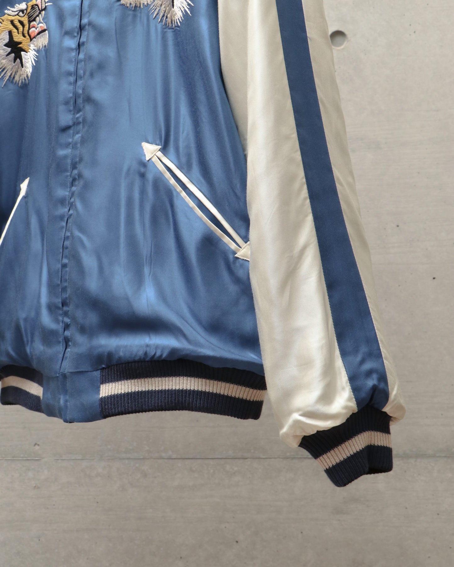WOOL MELTON × AGETATE SOUVENIR JACKET 15357