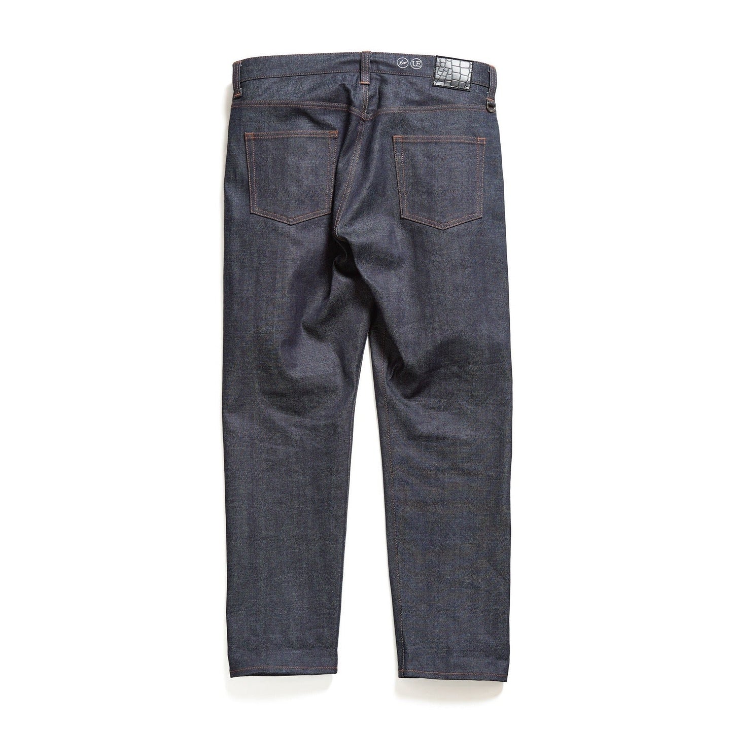 RIGID DENIM TAPERED PANTS