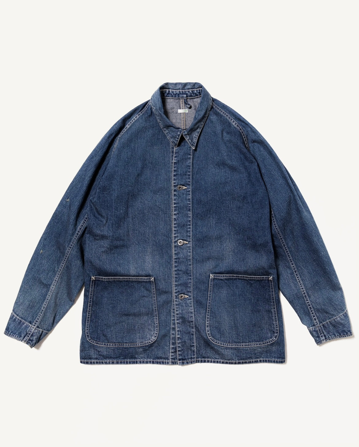 Denim Coverall Jacket INDIGO