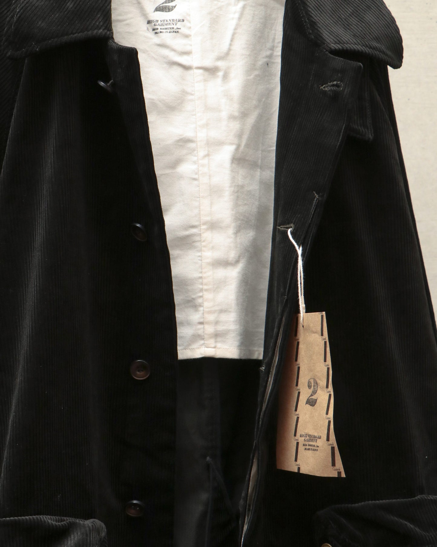 Corduroy work coat