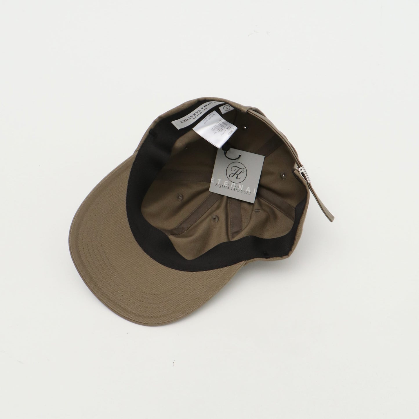 COTTON CHINO 6PANEL CAP MOSS GREEN