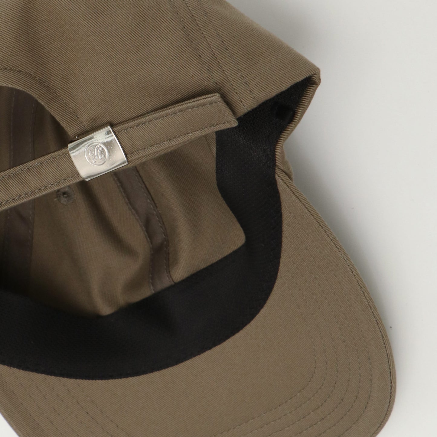 COTTON CHINO 6PANEL CAP MOSS GREEN