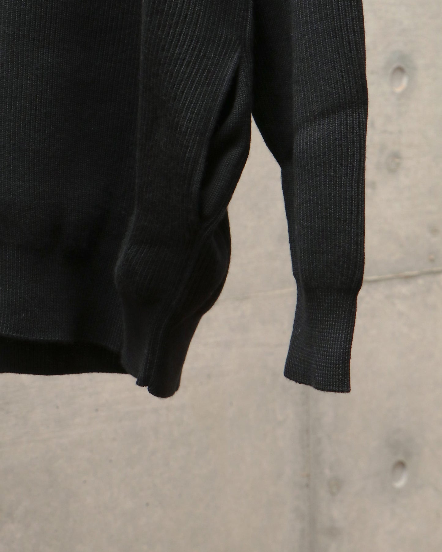 High Density Cardigan BLACK