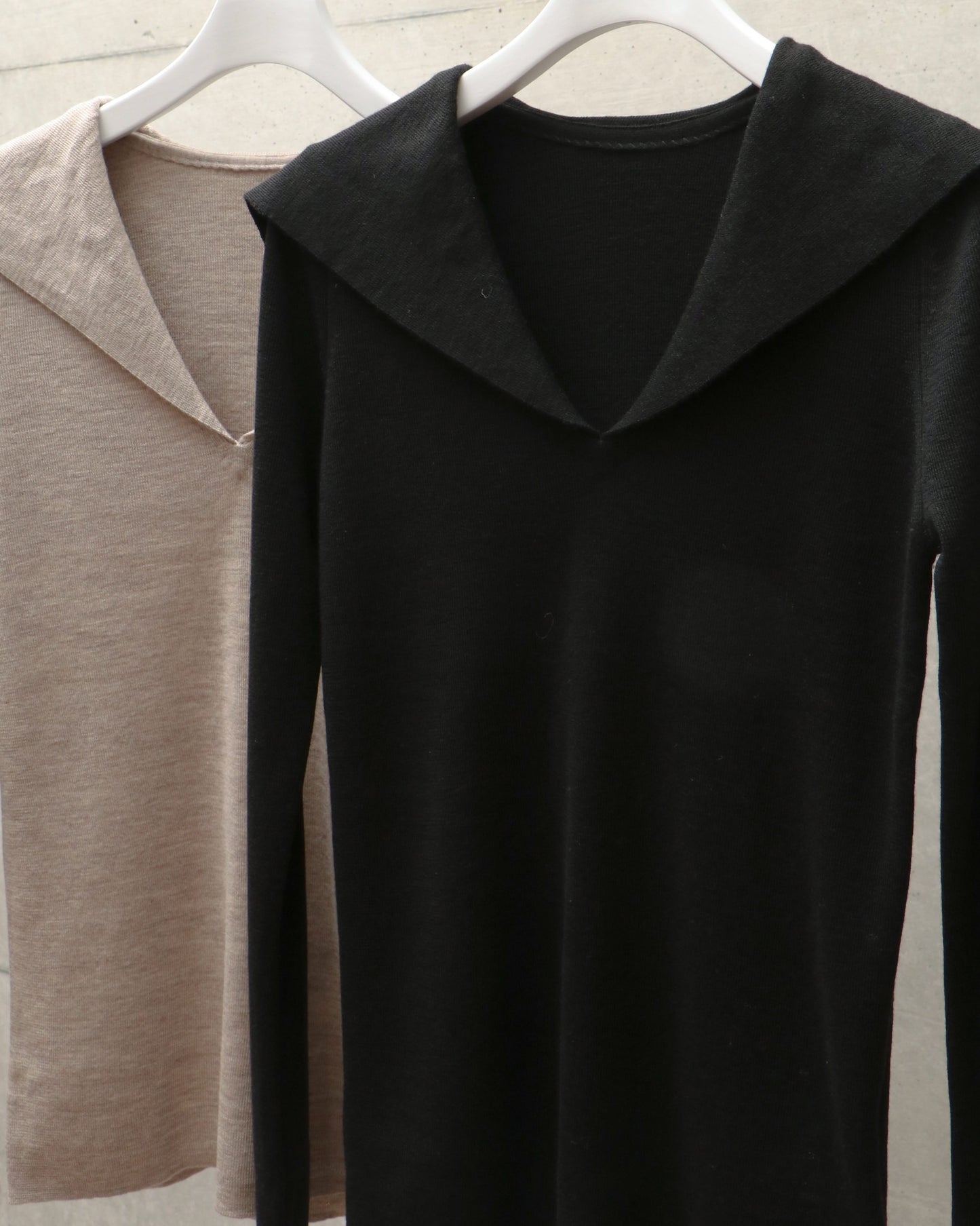 2Way Sailor Collar Knit