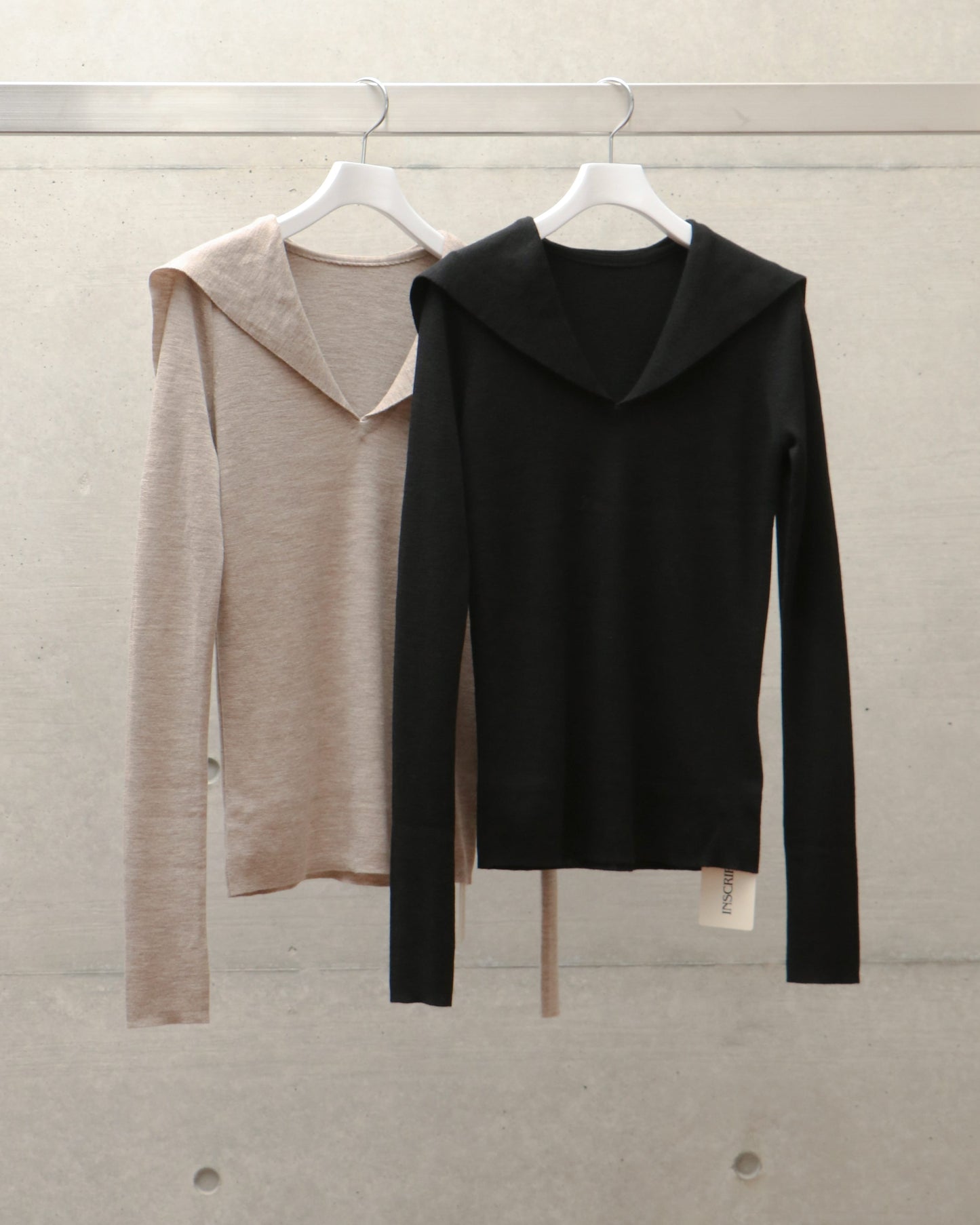 2Way Sailor Collar Knit