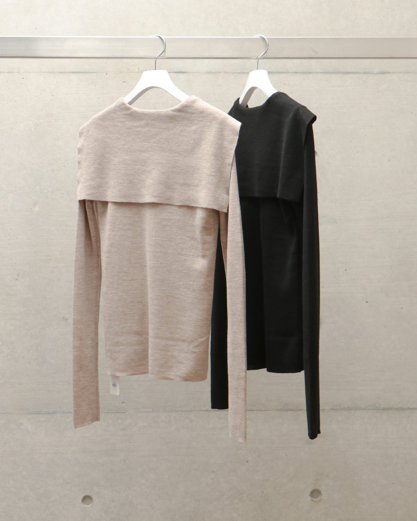 2Way Sailor Collar Knit