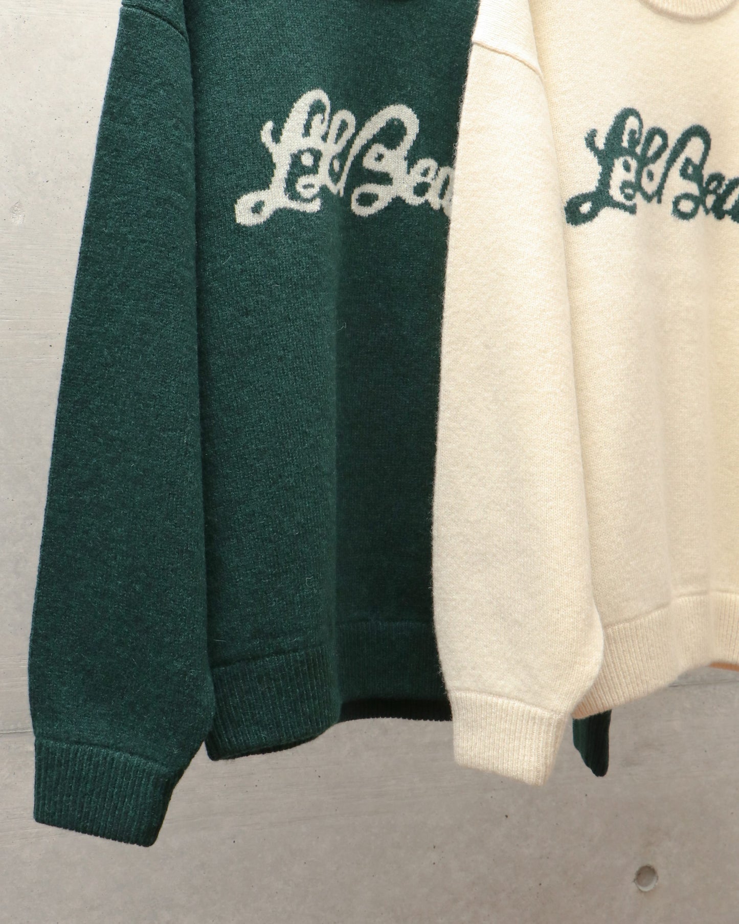 Woolwich Sweater Script Logo
