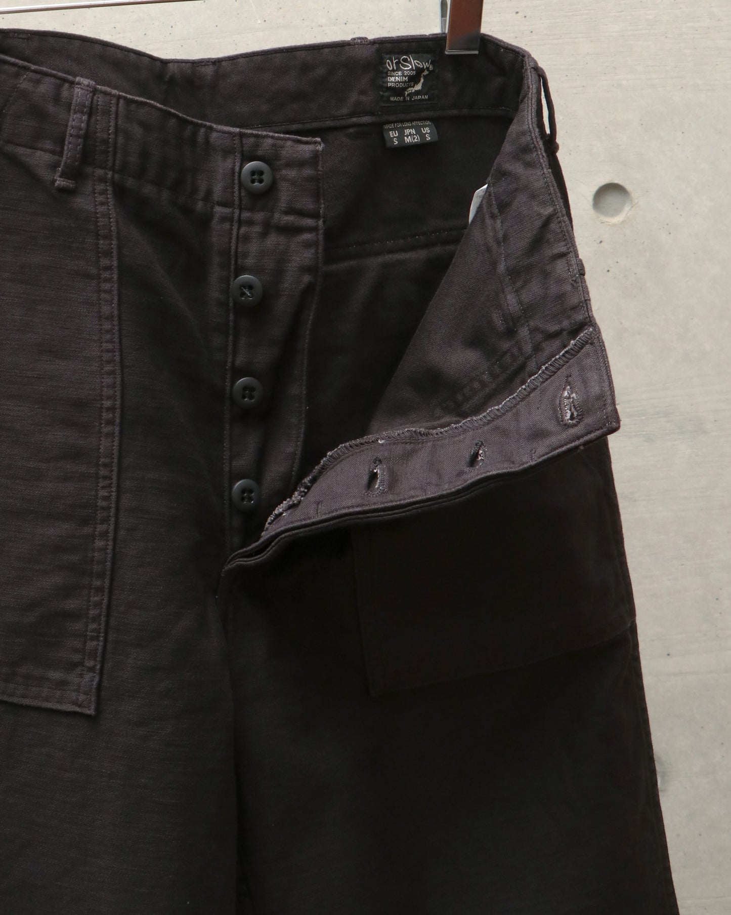 US ARMY FATIGUE PANTS (REGULAR FIT) BLACK