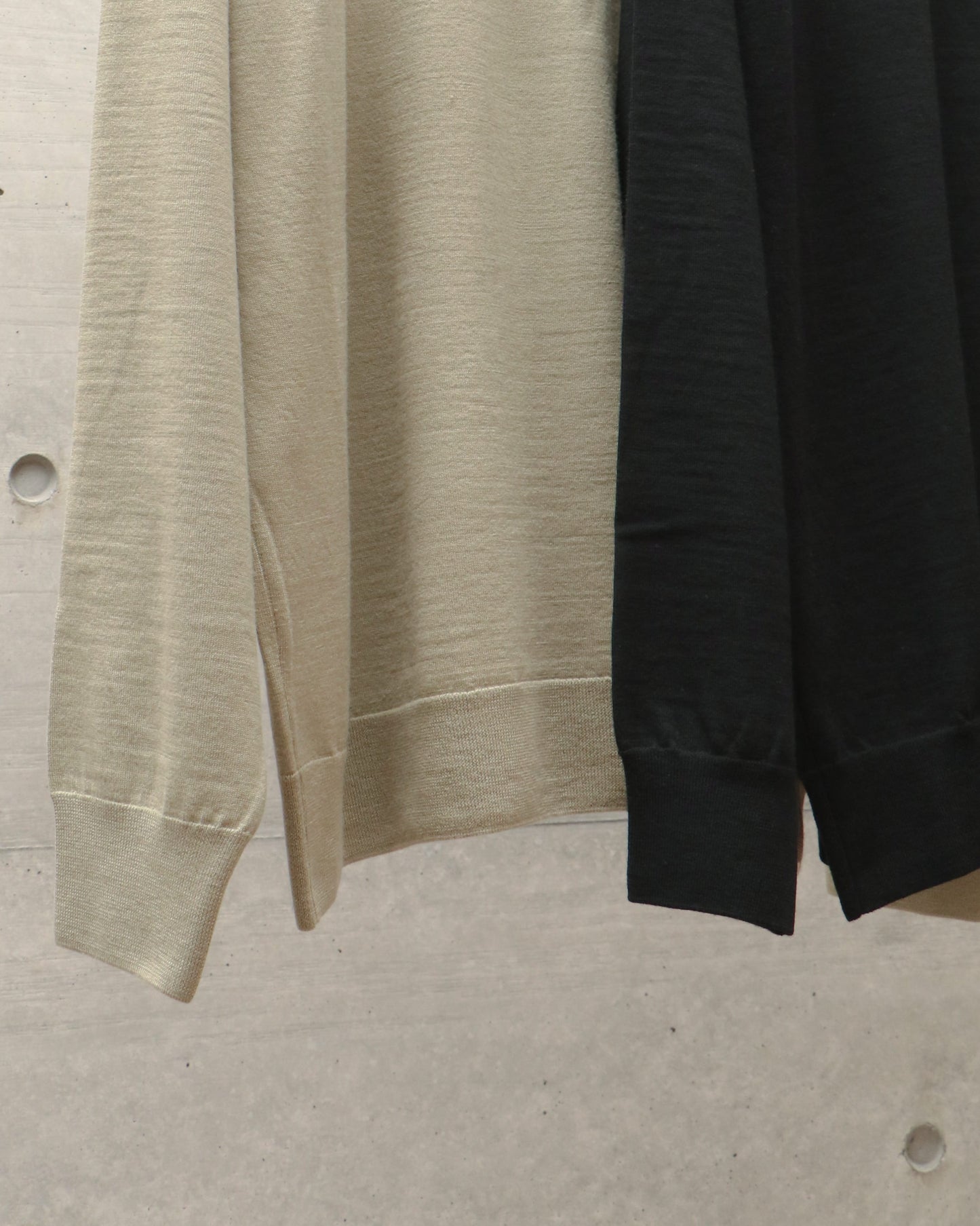 SUPER HIGH GAUGE WOOL KNIT P/O