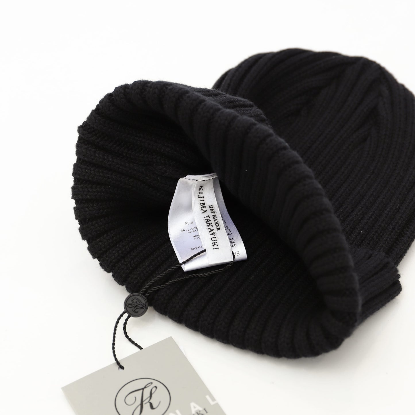 COTTON WATCH CAP BLACK