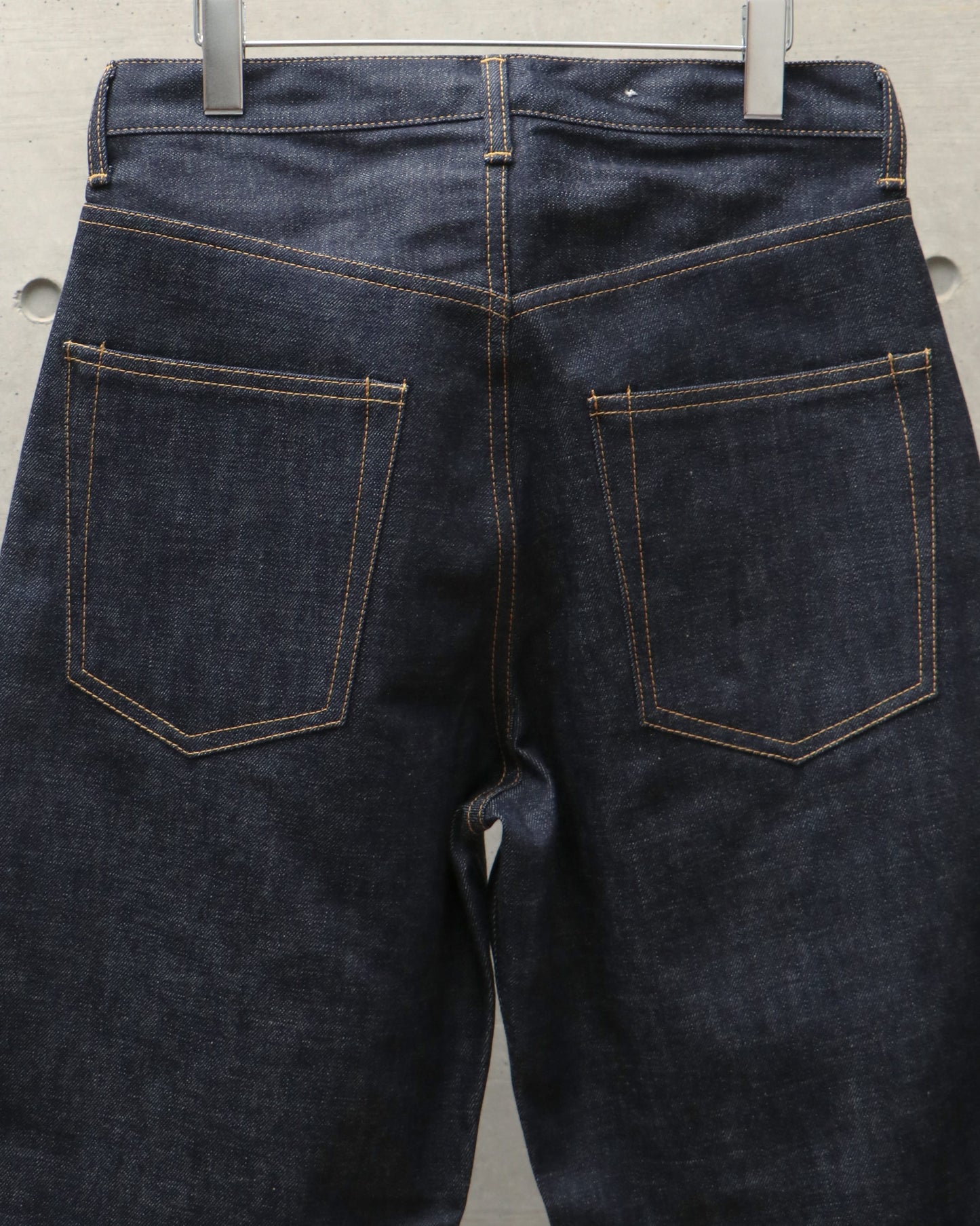 Selvedge Denim Wide Leg Jeans INDIGO