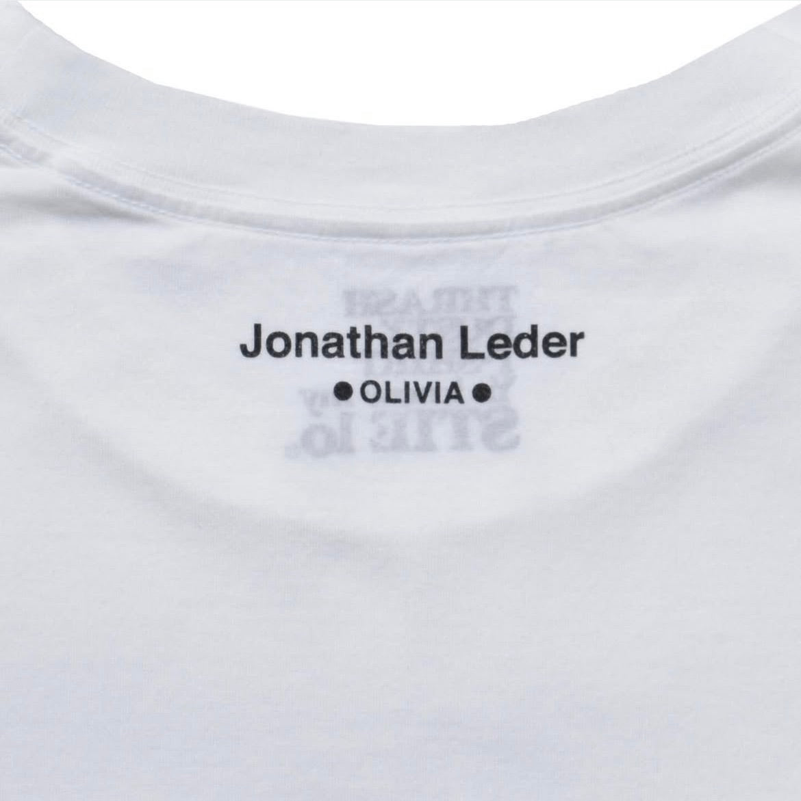 Jonathan Leder × Stie-lo ”OLIVIA" Crewneck T-SH