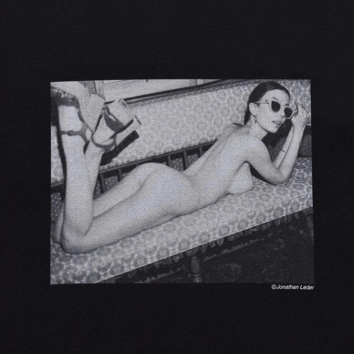 Jonathan Leder × Stie-lo ”OLIVIA" Crewneck T-SH