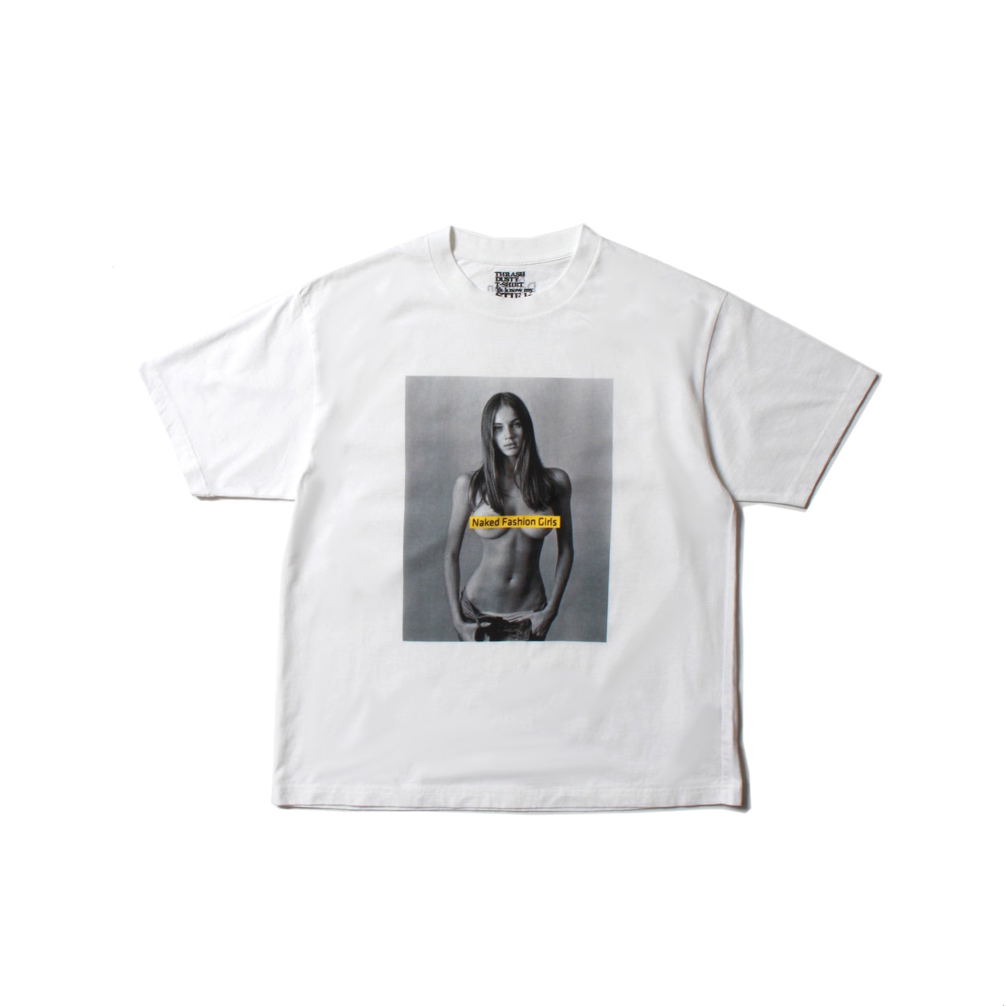 MIKE DOWSON “Naked Fashion Girls”×Stie-lo "Naked Girl" Crewneck T-SH