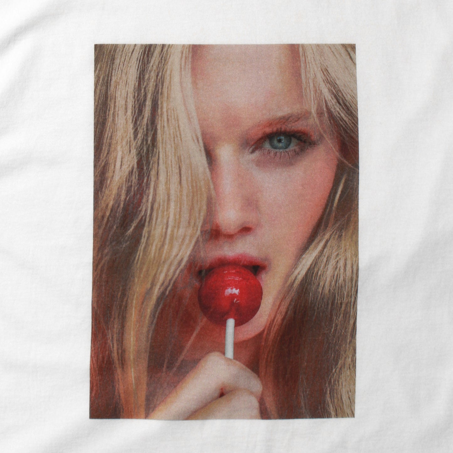 MIKE DOWSON “Naked Fashion Girls”×Stie-lo “Lollipop” Crewneck T-SH