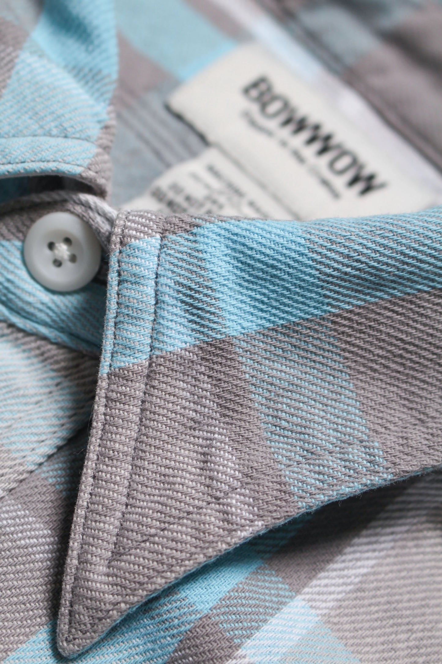 PAINTER'S PAINT STAINED FLANNEL SHIRT