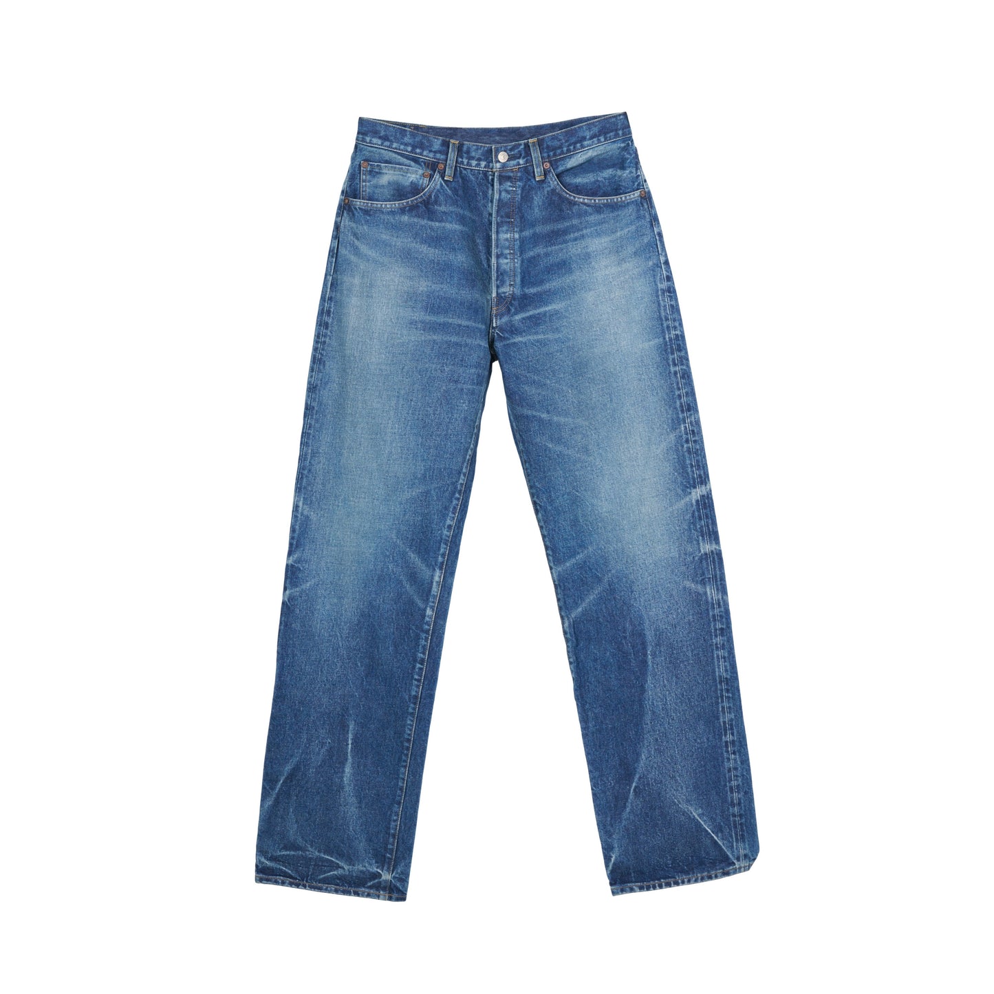 DENIM 5P PANTS H.WASH