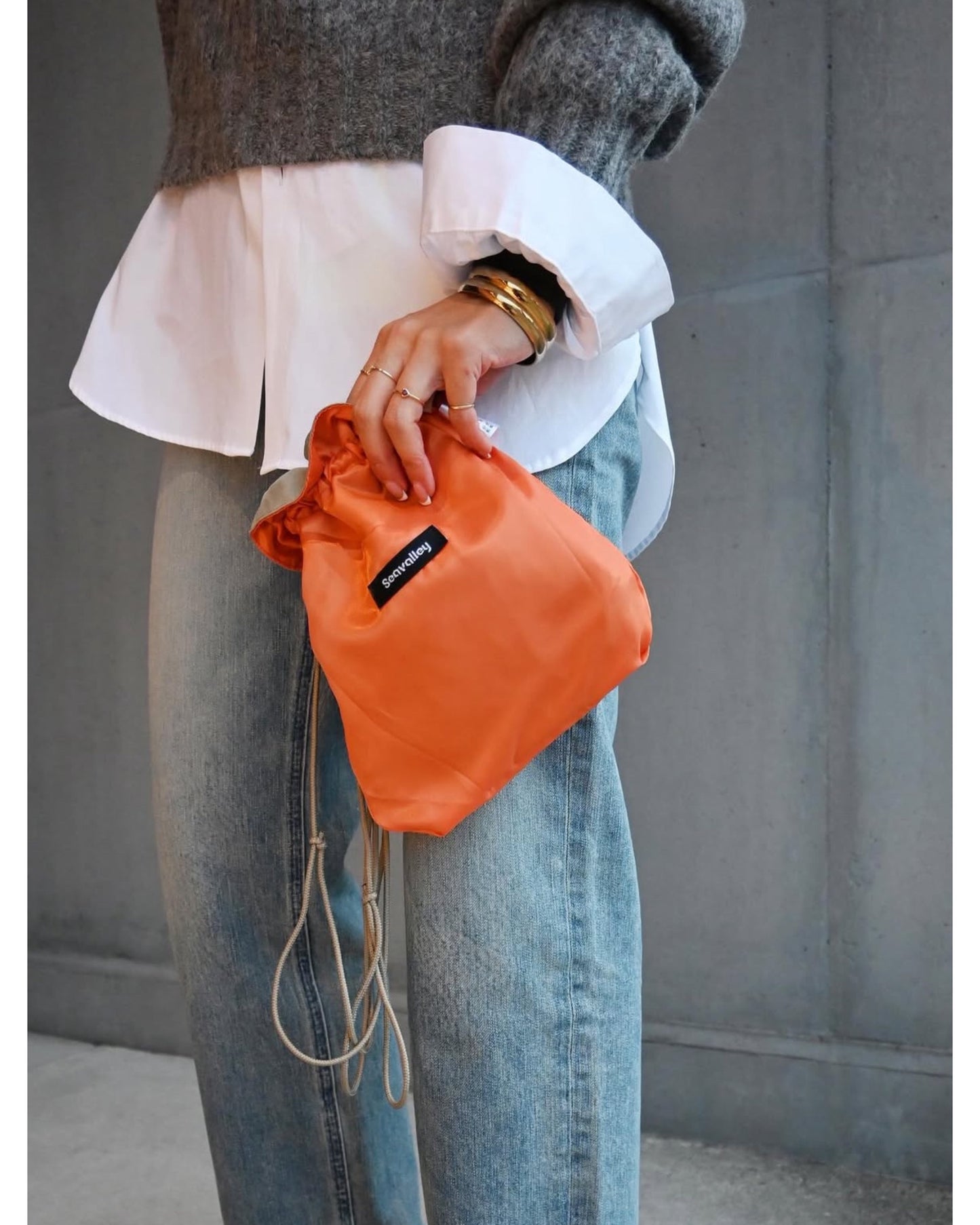 MA-1 リバーシブル 2wayバッグ S