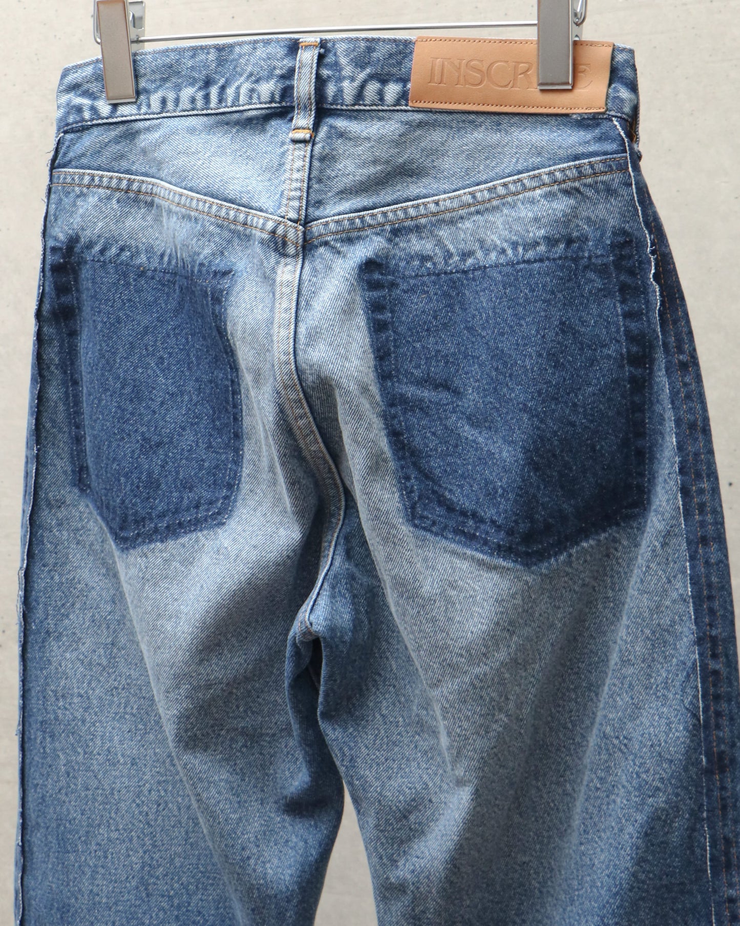 Straight Patch Different Denim