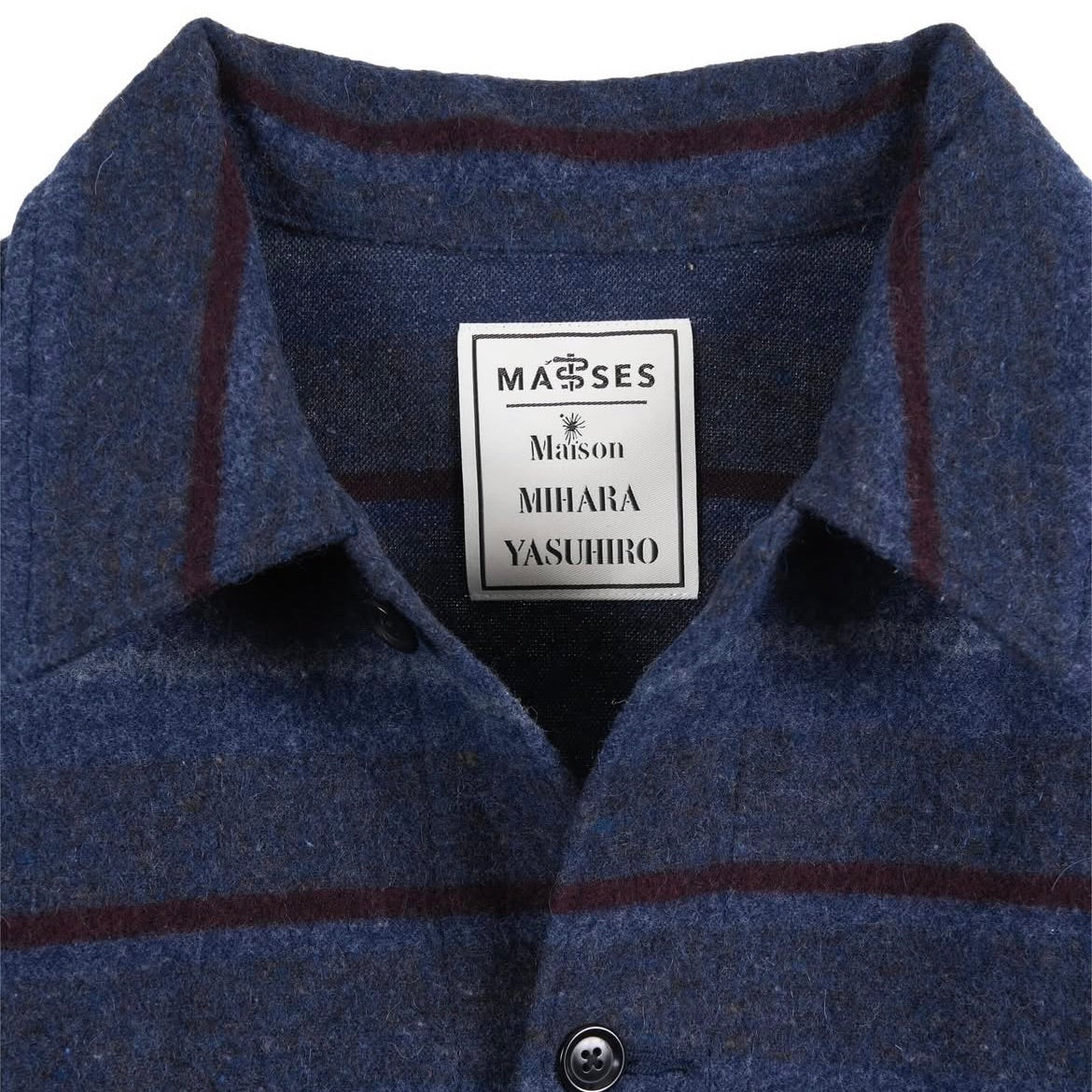 MASSES × Maison MIHARA YASUHIRO / WOOL BLANKET SHIRTS MMY