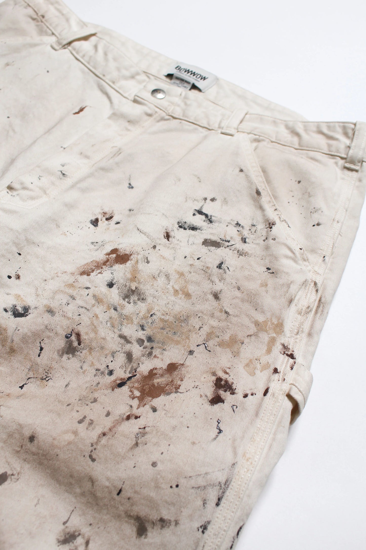 PAINTER'S PAINT STAINED PAINTER PANTS