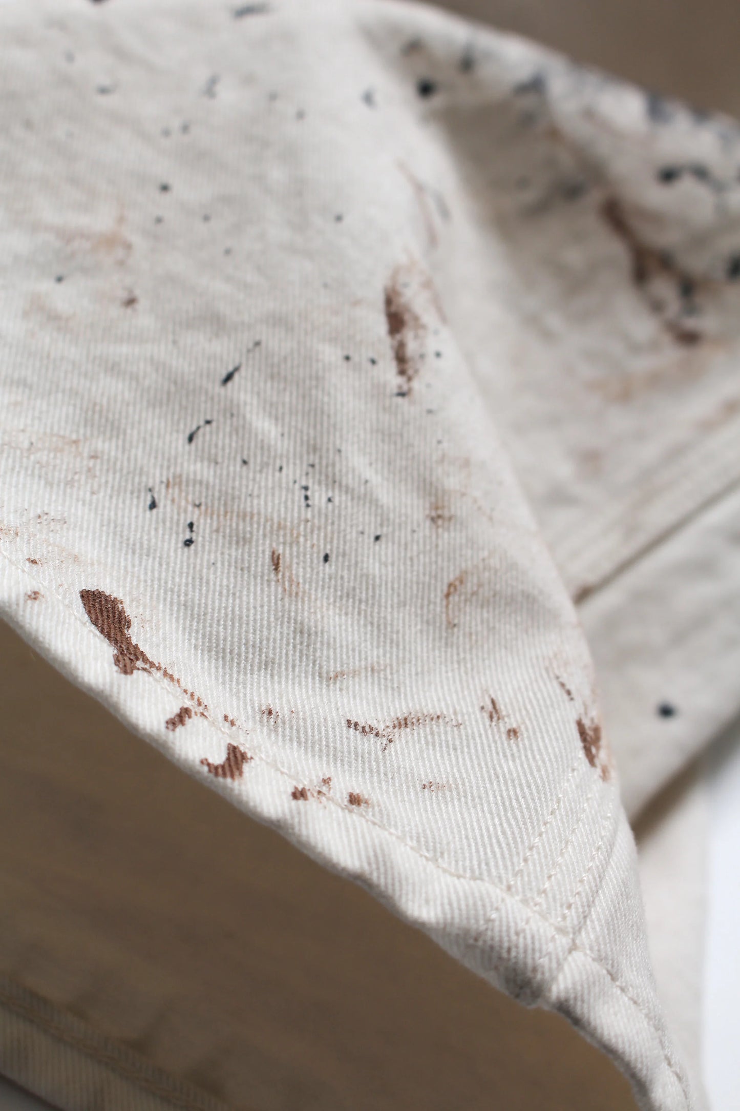 PAINTER'S PAINT STAINED PAINTER PANTS