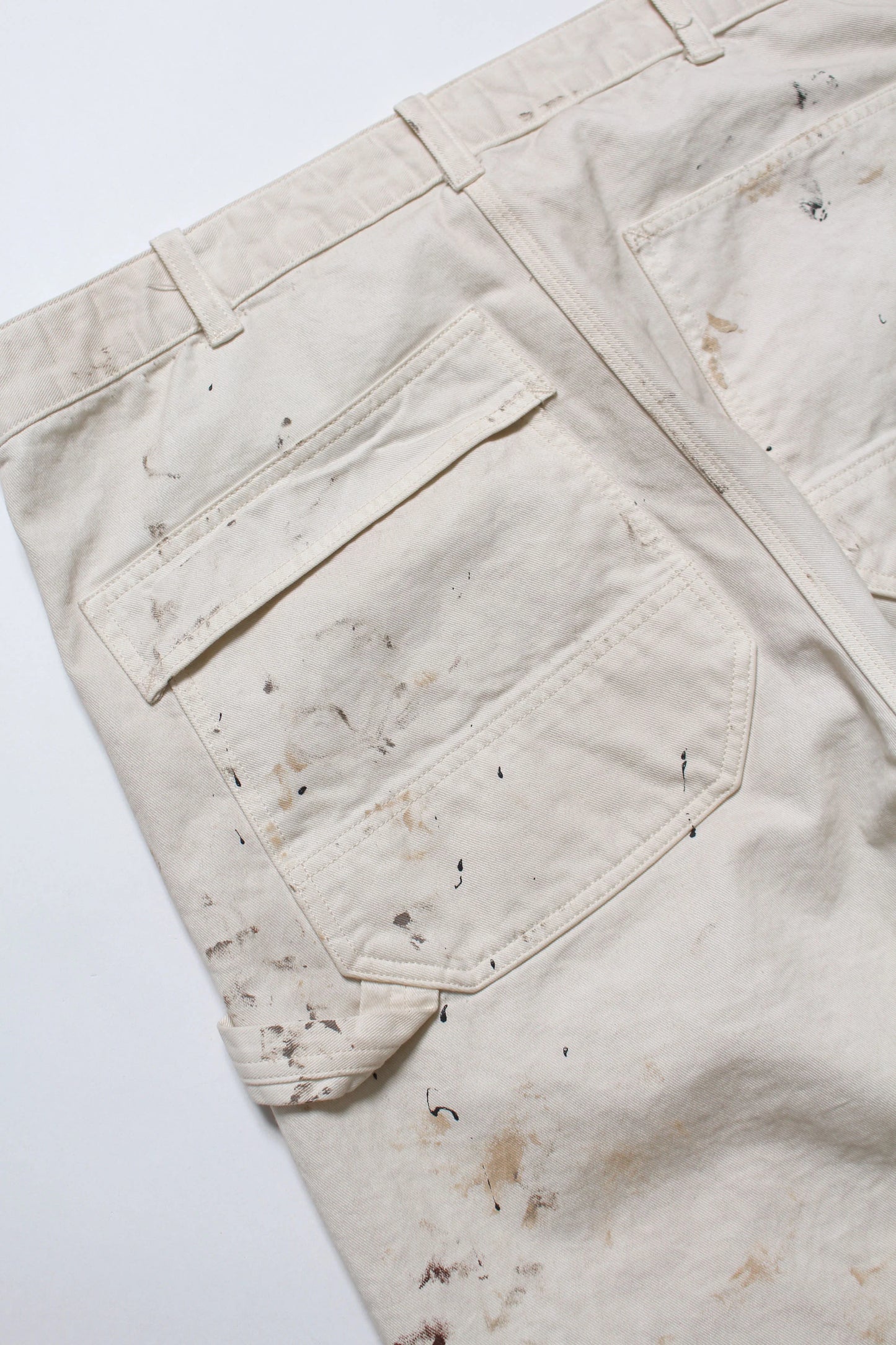 PAINTER'S PAINT STAINED PAINTER PANTS