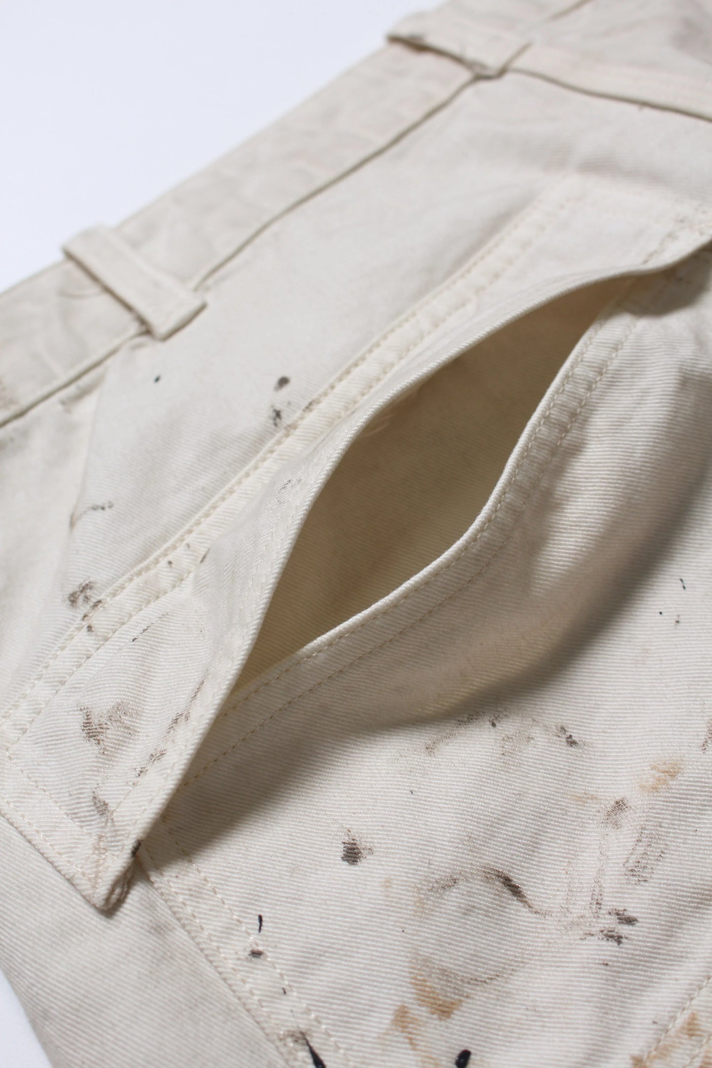 PAINTER'S PAINT STAINED PAINTER PANTS