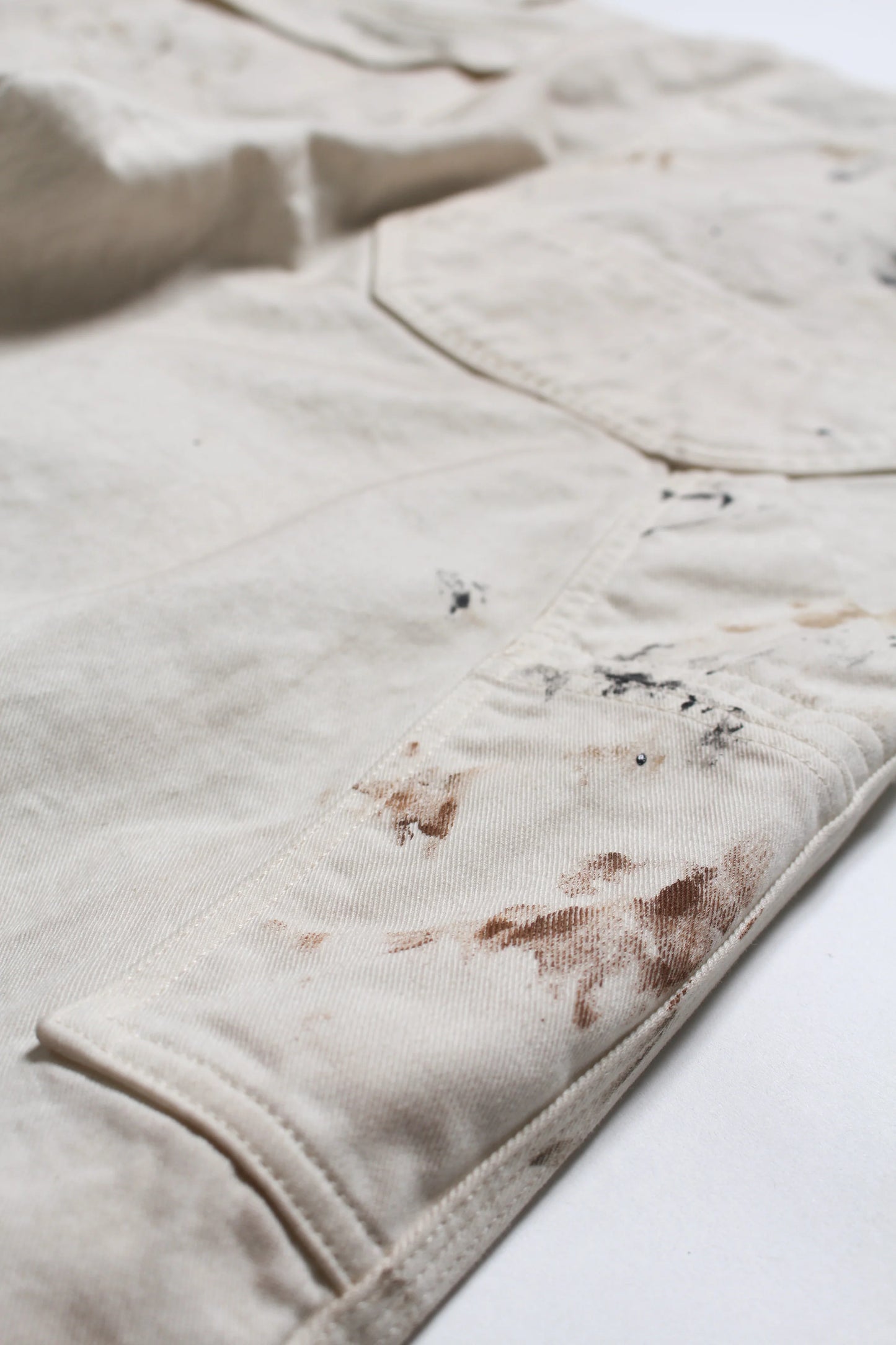 PAINTER'S PAINT STAINED PAINTER PANTS