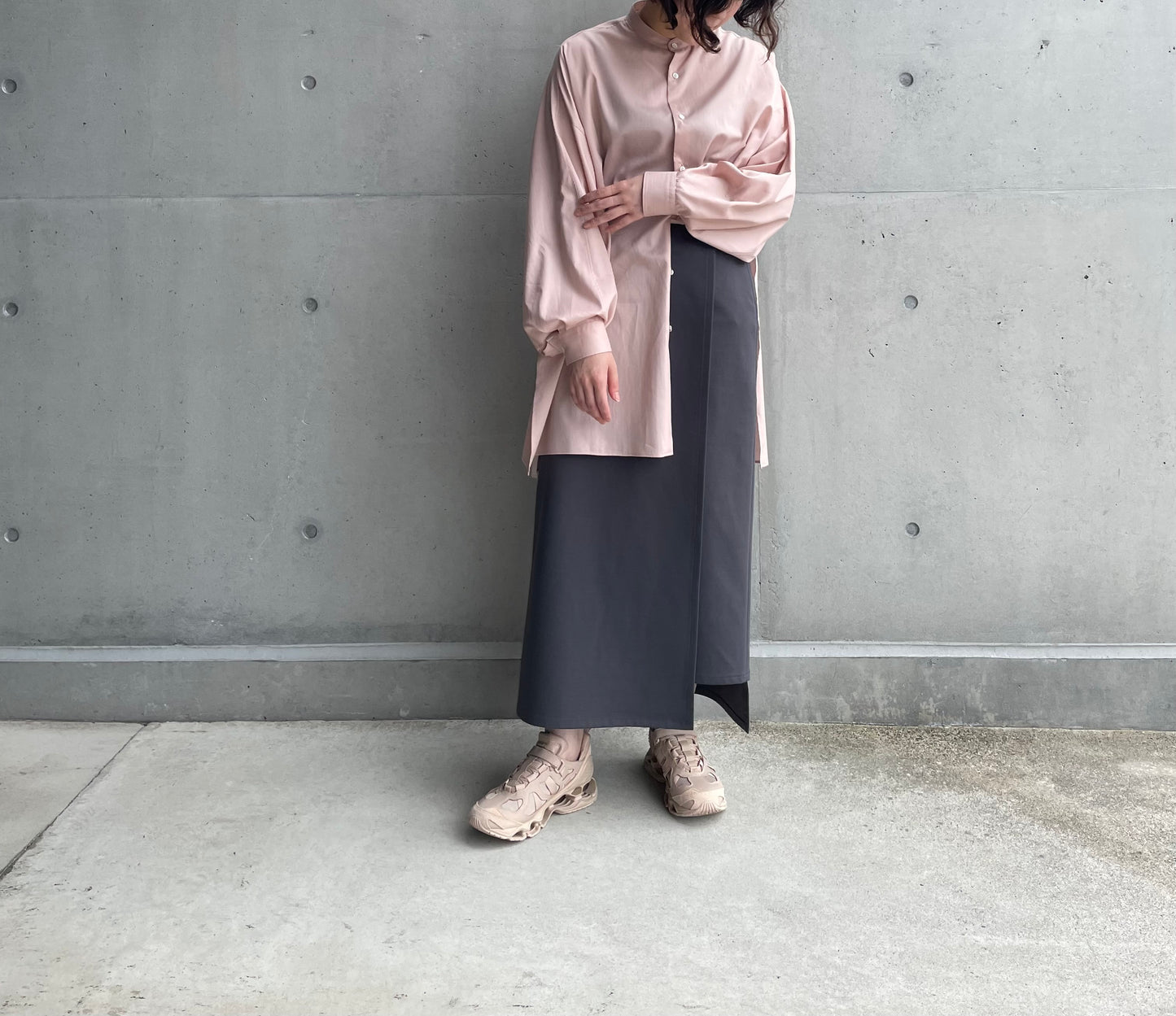 Compact Ponte Wrap Skirt