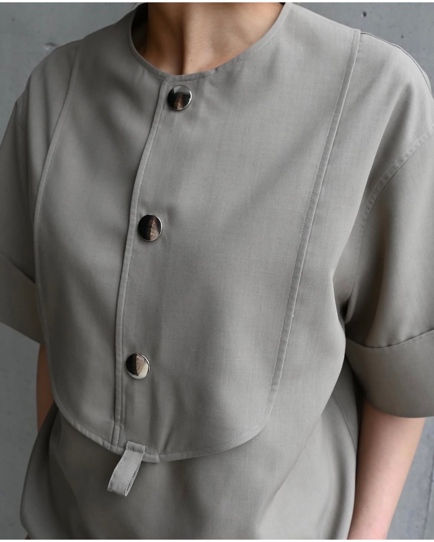 RERACS BIB FRONT SHIRT SHORT SLEEVE