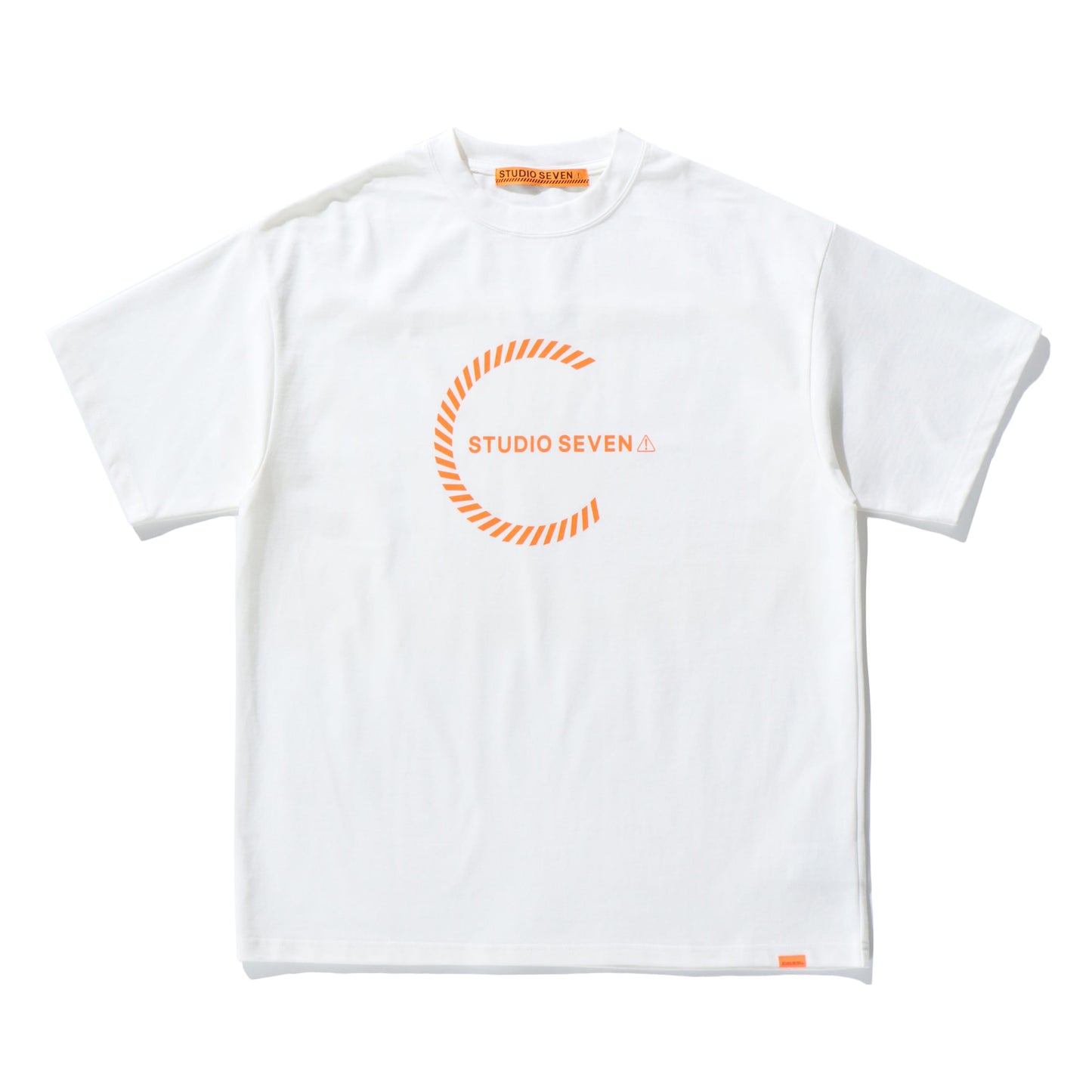 Circle Caution Logo SS Tee