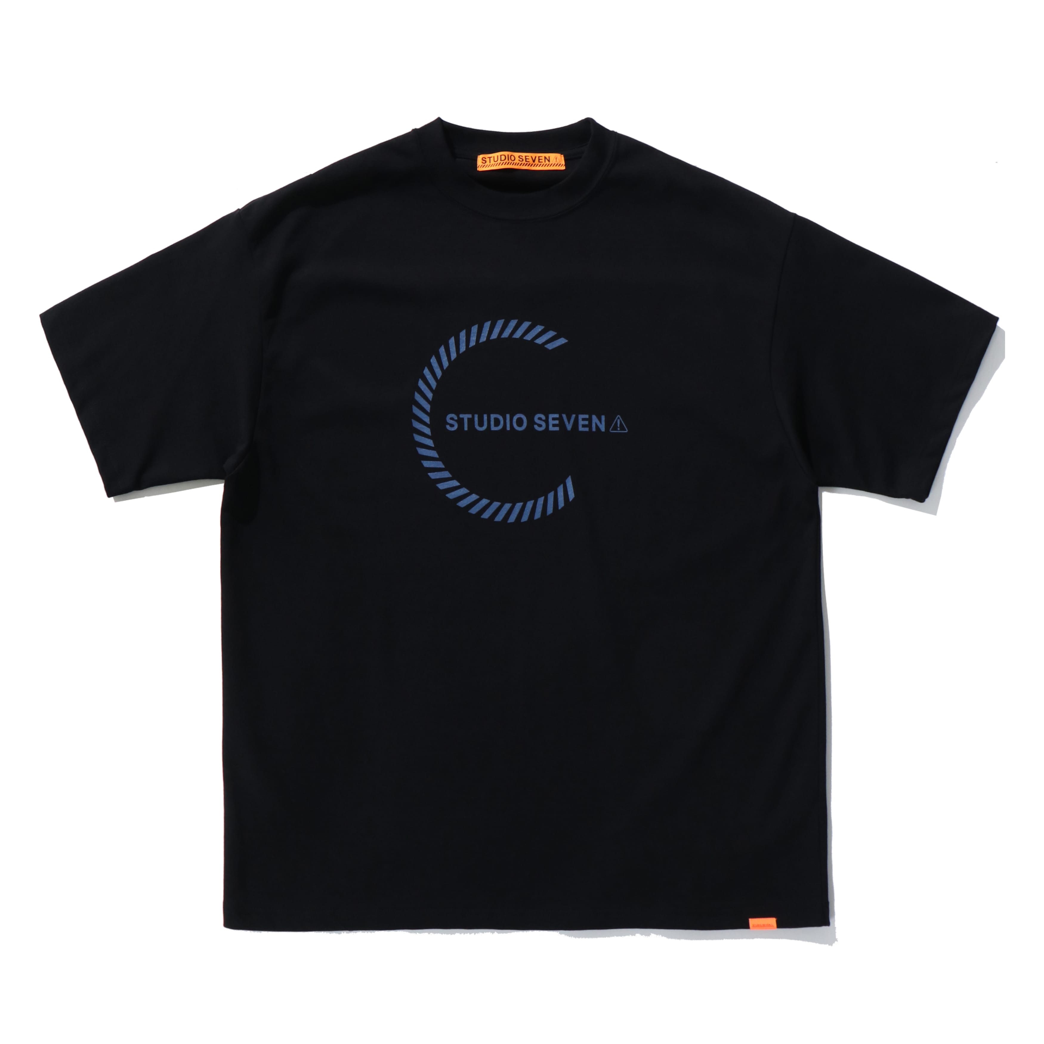 Circle Caution Logo SS Tee – TIME AFTER TIME