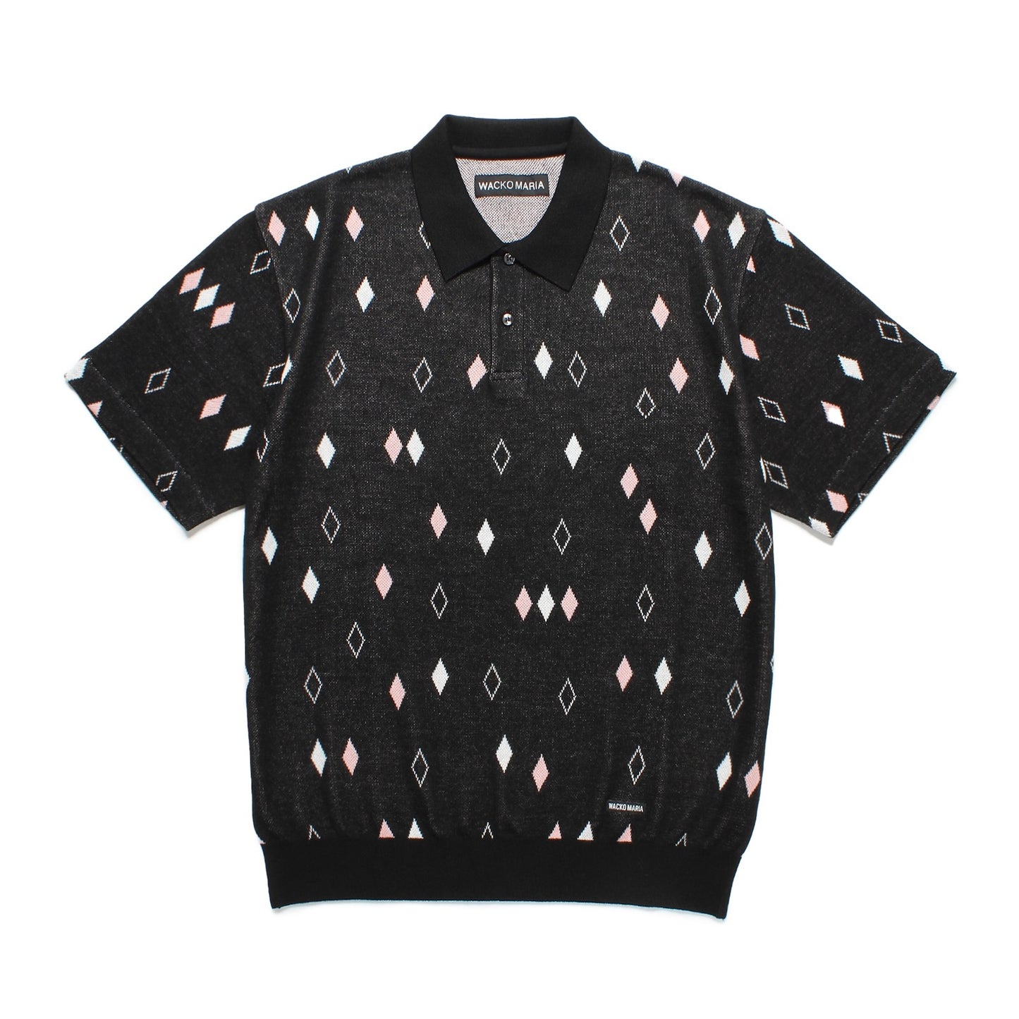 DIAMOND KNIT POLO SHIRT