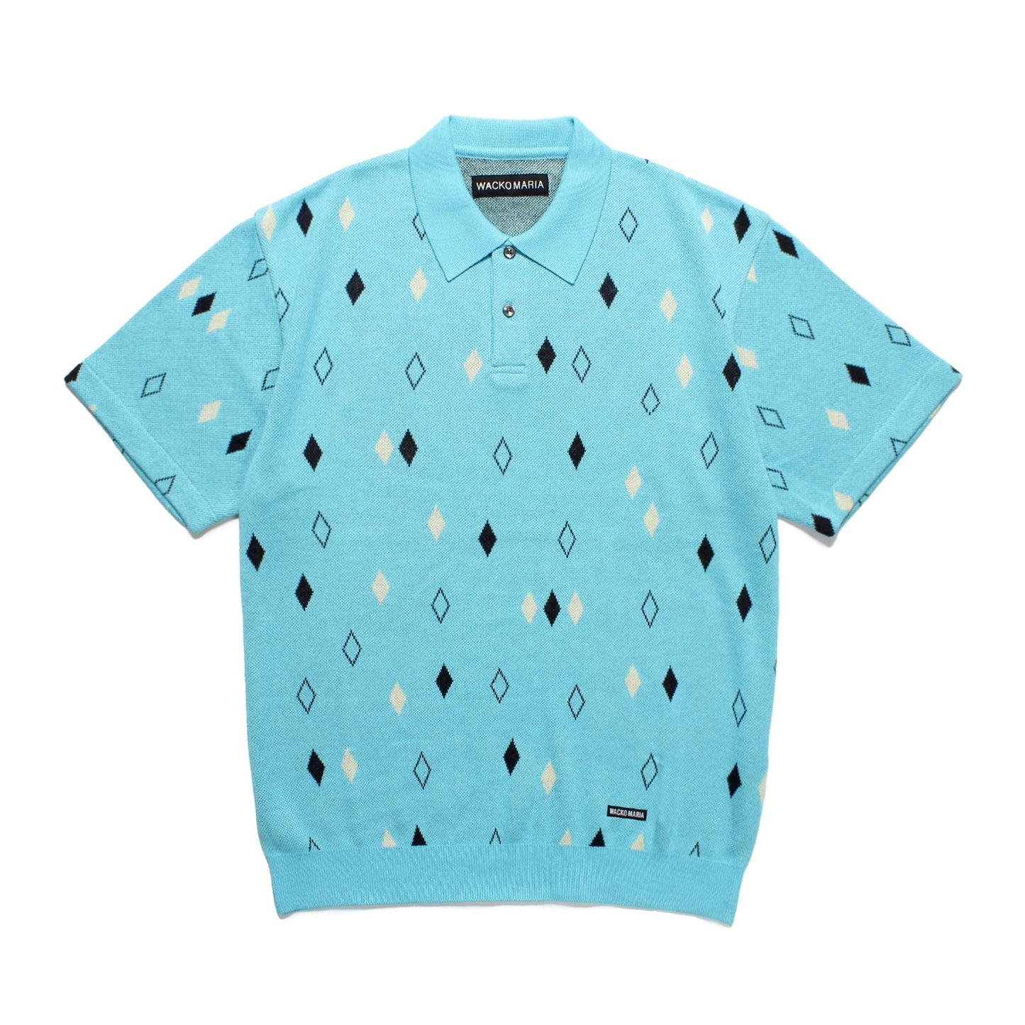 DIAMOND KNIT POLO SHIRT