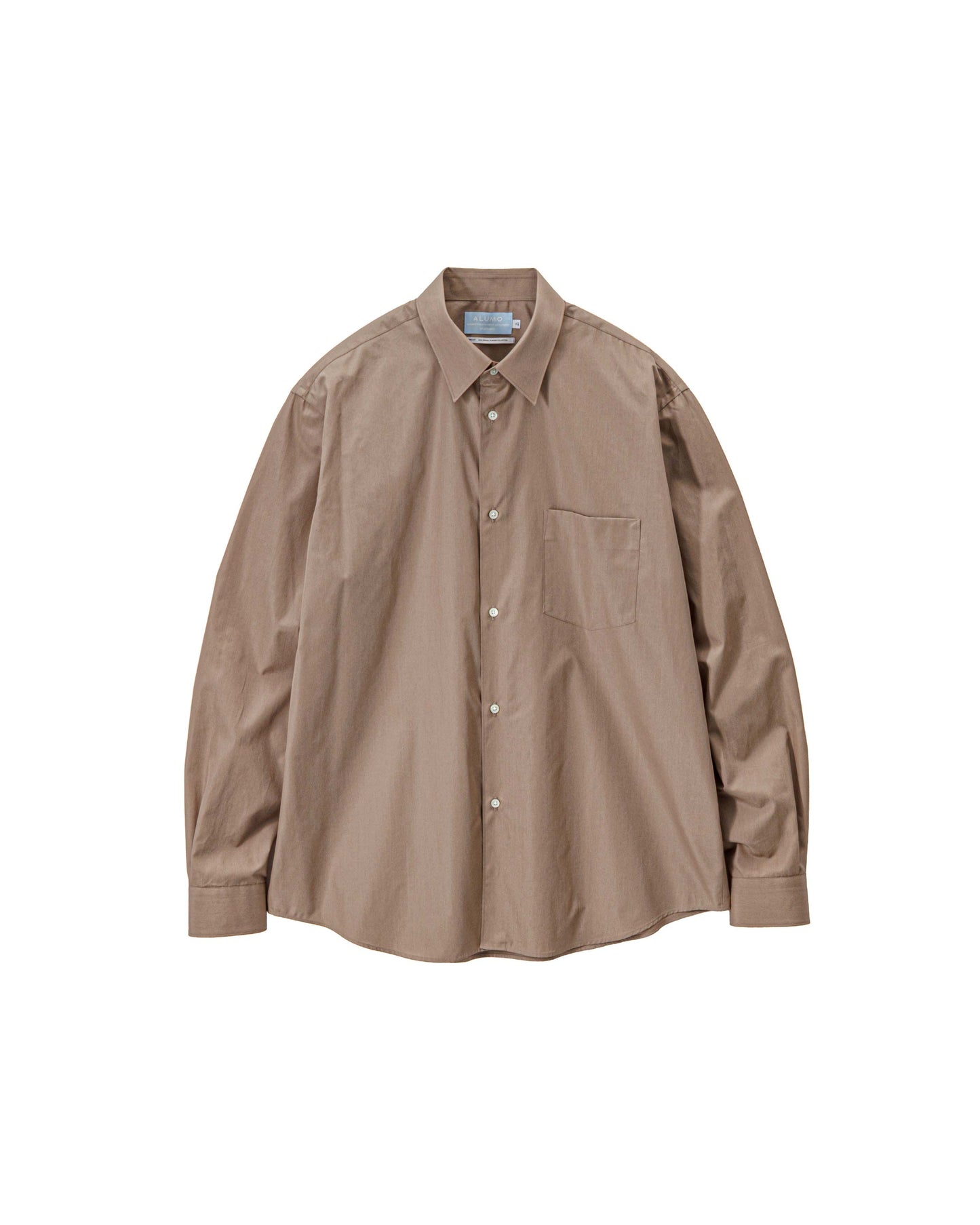 ALUMO for GP Regular Collar Shirt TAUPE