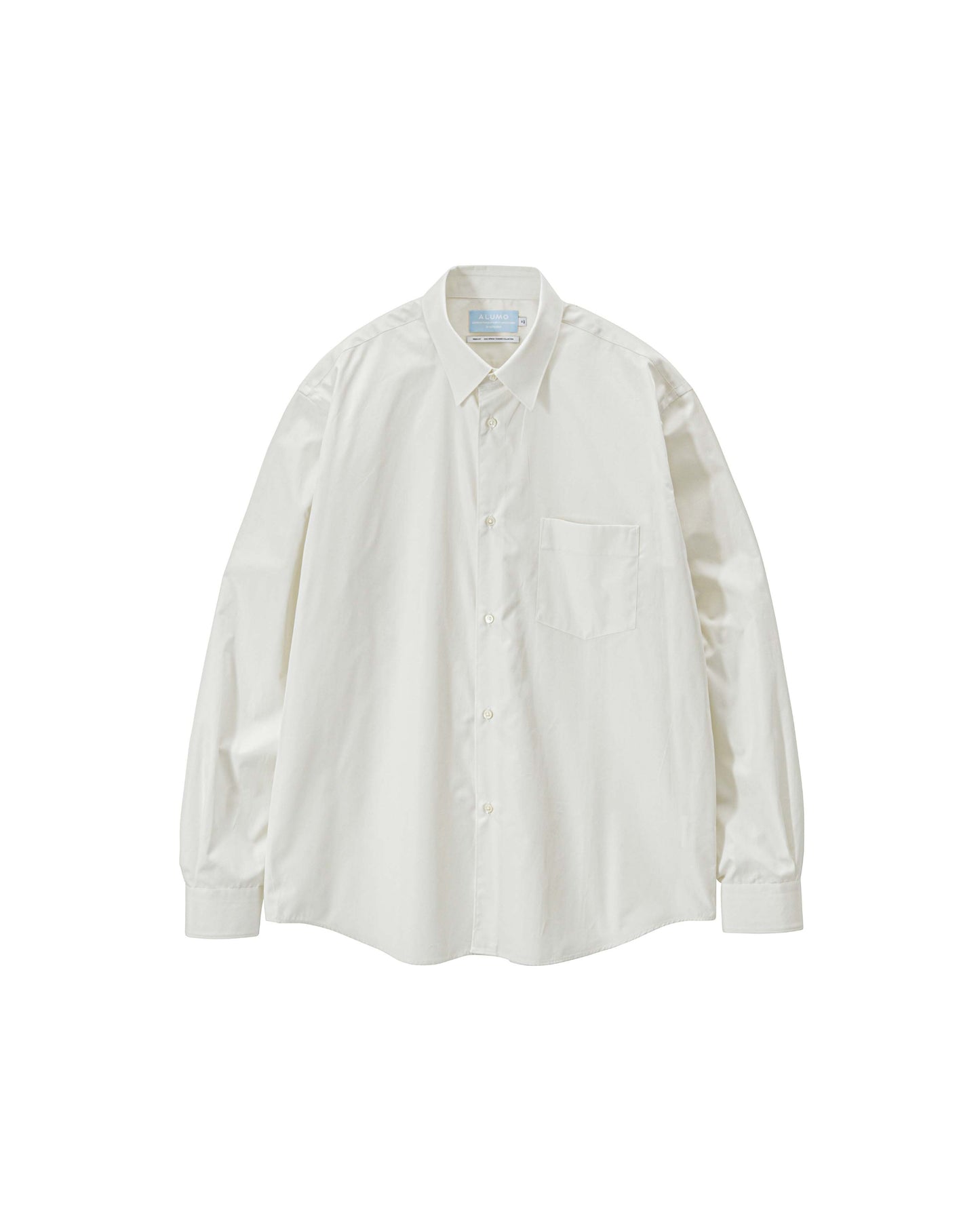 ALUMO for GP Regular Collar Shirt PEARL WHITE