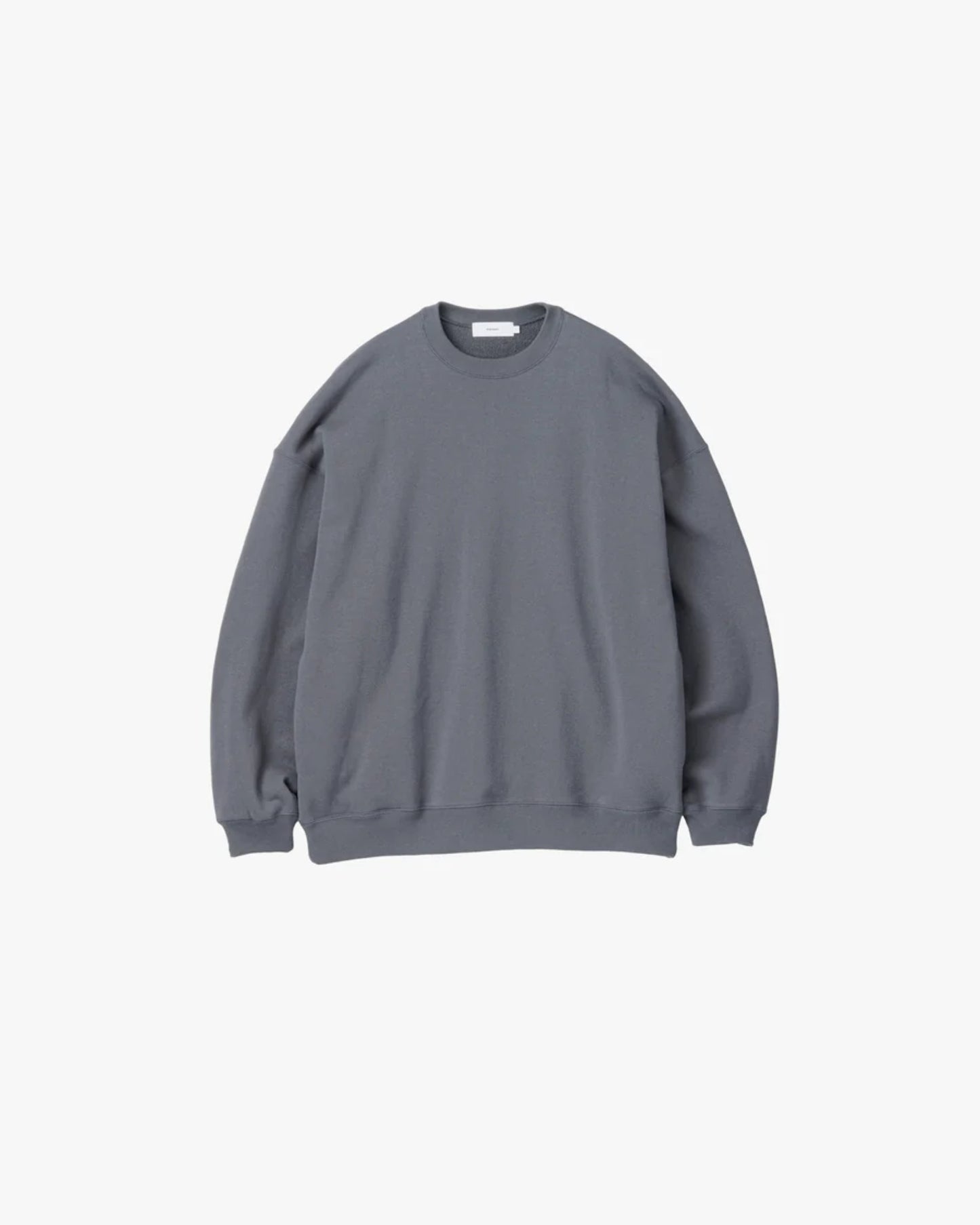 AZUMA Terry Crew Neck Sweat GRAY