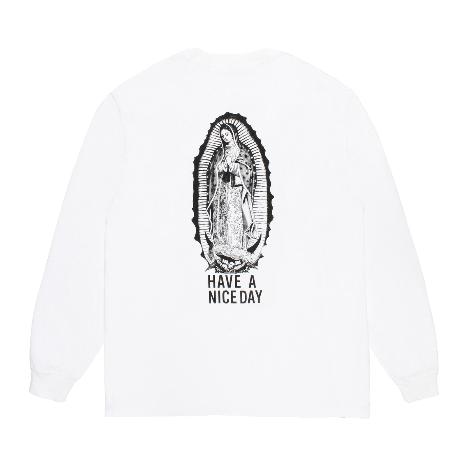 WASHED HEAVY WEIGHT CREW NECK LONG SLEEVE T-SHIRT ( TYPE-1