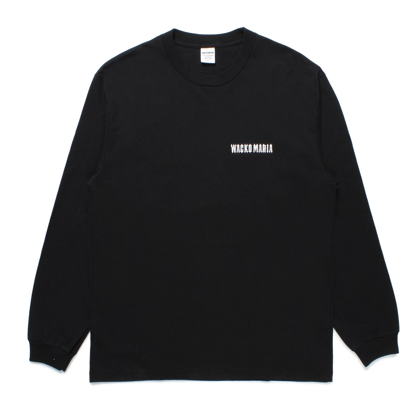 WASHED HEAVY WEIGHT CREW NECK LONG SLEEVE T-SHIRT ( TYPE-2 )