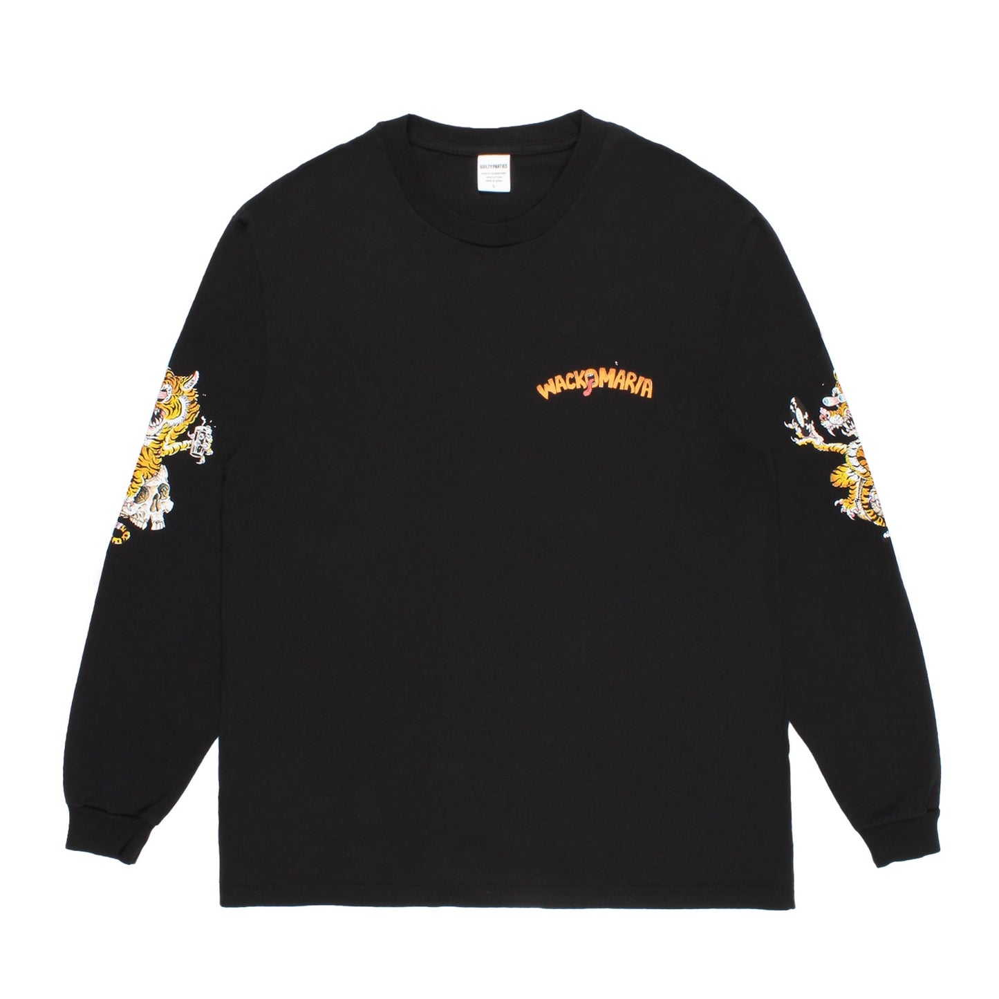 TIM LEHI / WASHED HEAVY WEIGHT CREW NECK LONG SLEEVE T-SHIRT ( TYPE-2 )