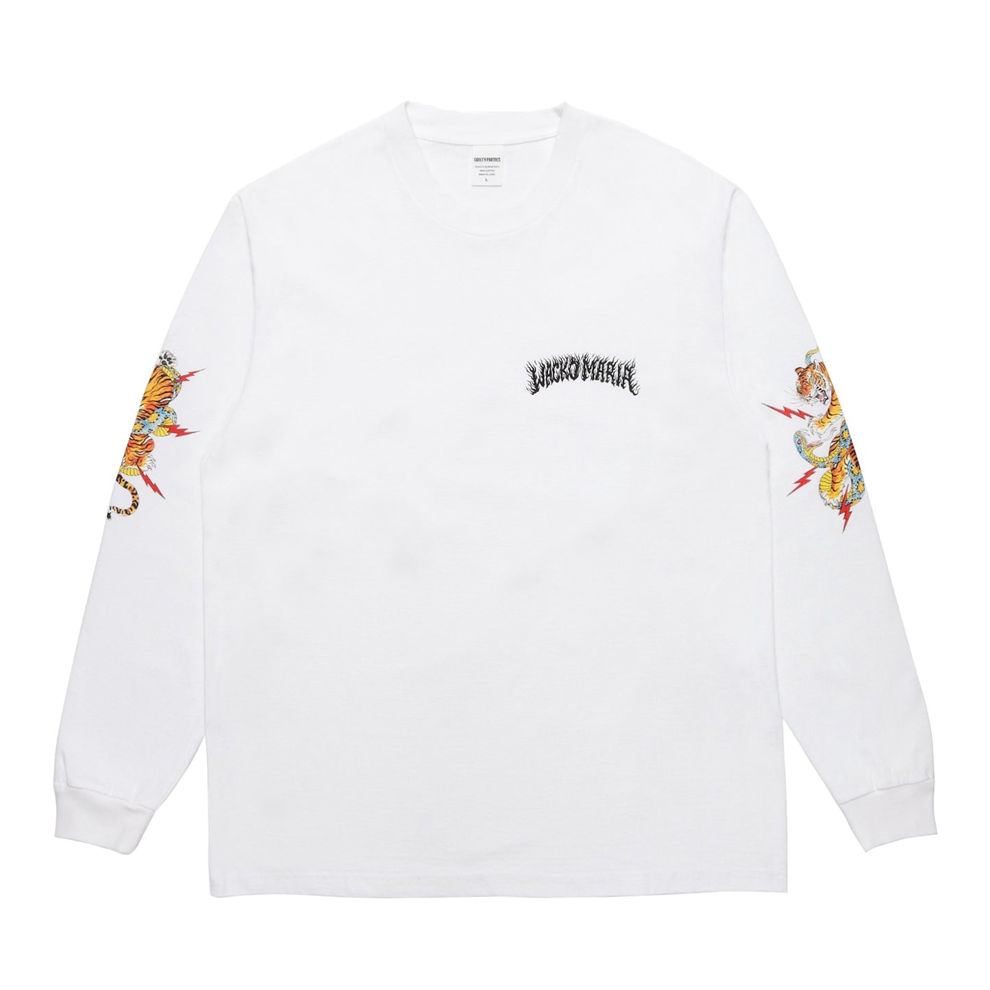 TIM LEHI / WASHED HEAVY WEIGHT CREW NECK LONG SLEEVE T-SHIRT ( TYPE-2 )