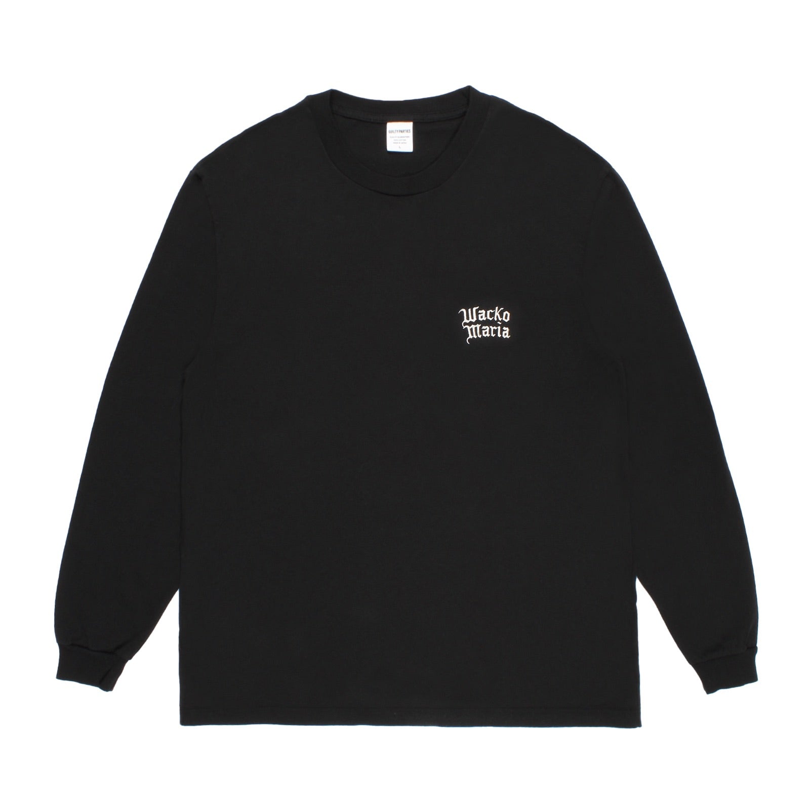 WASHED HEAVY WEIGHT CREW NECK LONG SLEEVE T-SHIRT ( TYPE-4